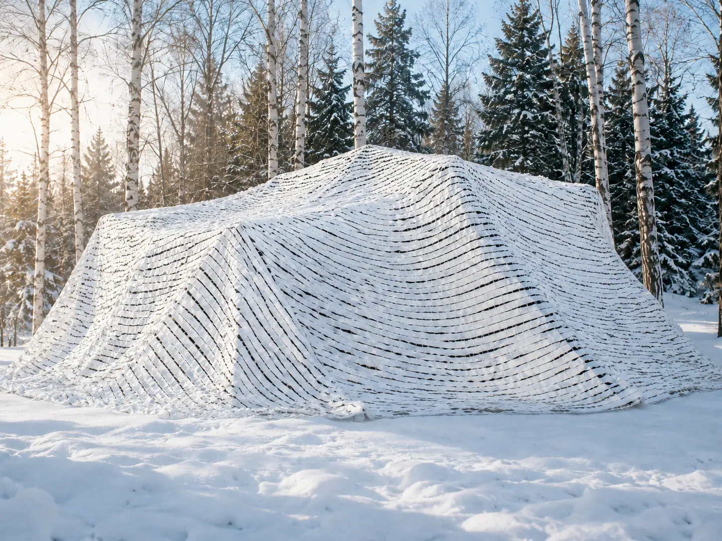 Белый маскировочный комплект МКТ-2С